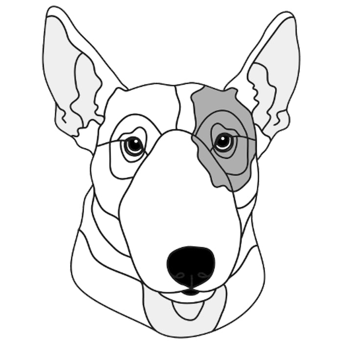 Bull Terrier Head #2