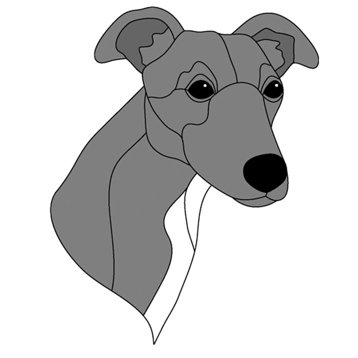 Greyhound Head