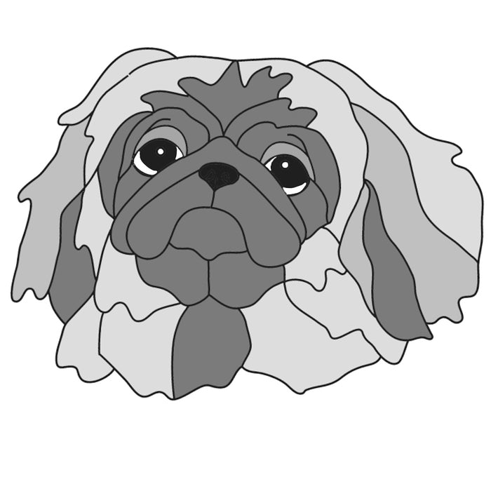 Pekingese Head