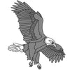 Flying eagle