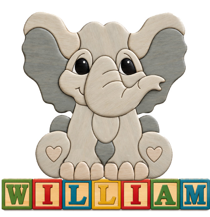 Elephant Block Baby