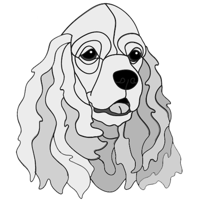 Cocker Spaniel Head
