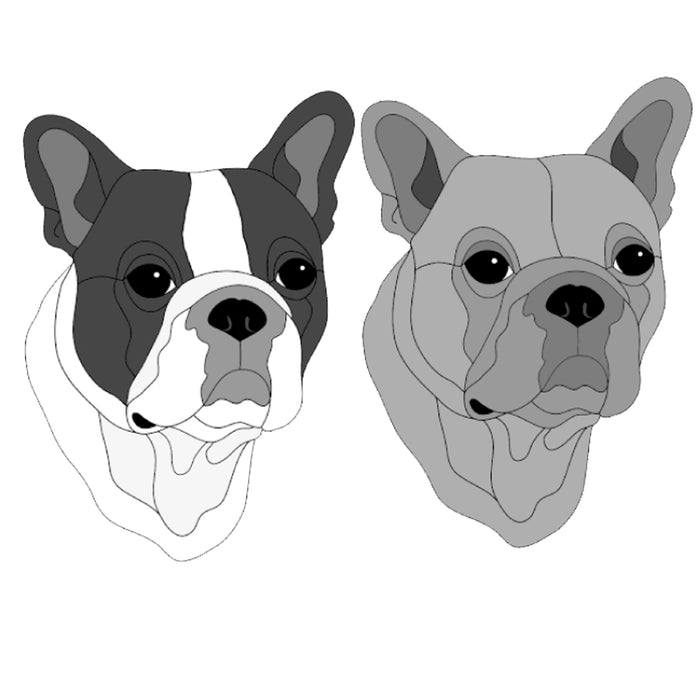 French Bulldog Head