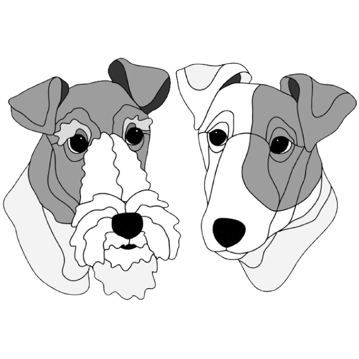 Fox Terrier Wire & Smooth Head