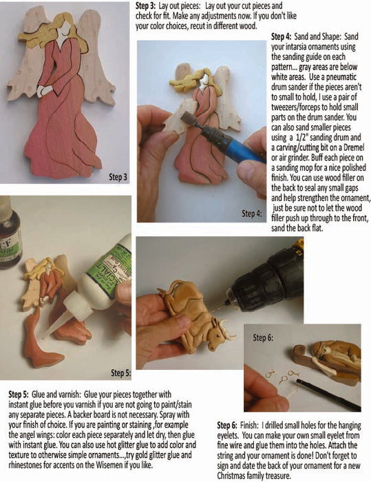 Three Wise Men Ornaments PDF Download
