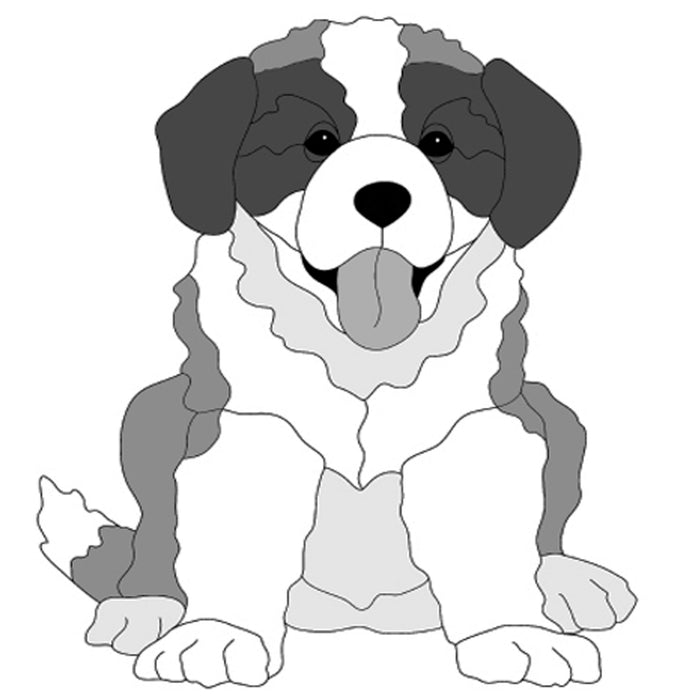 St. Bernard Puppy Sitting