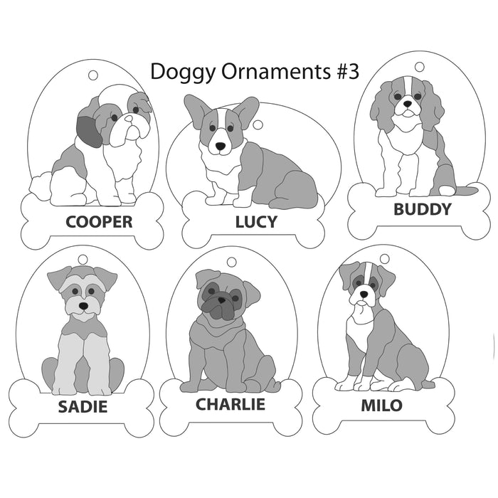 Doggy Ornaments #3