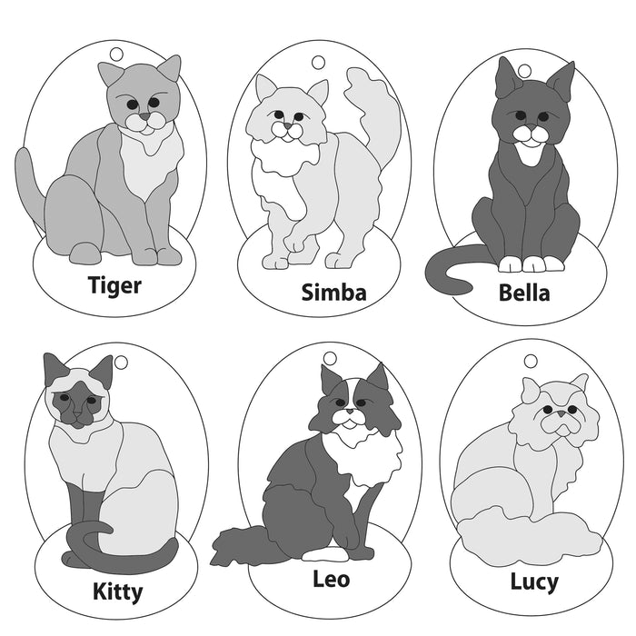 Kitty Ornaments
