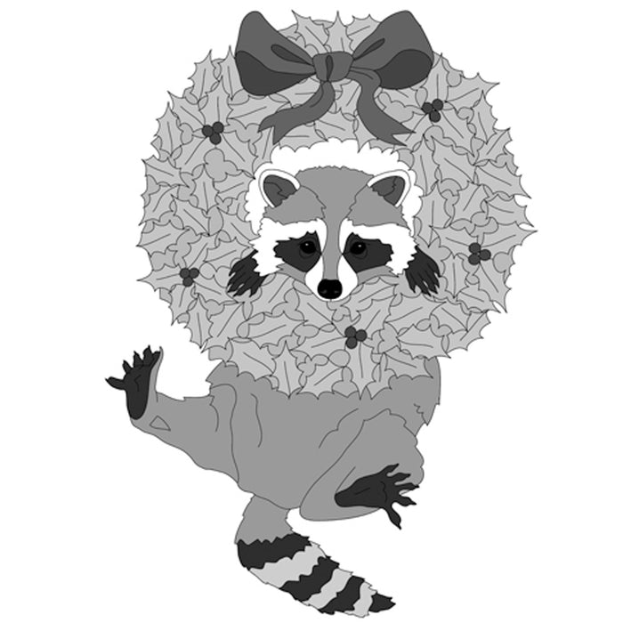 Raccoon Wreath