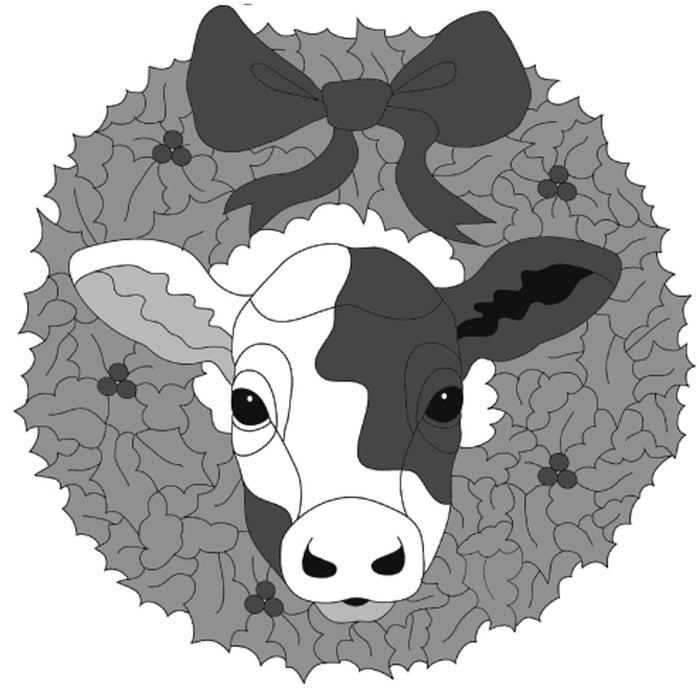 Cow Wreath