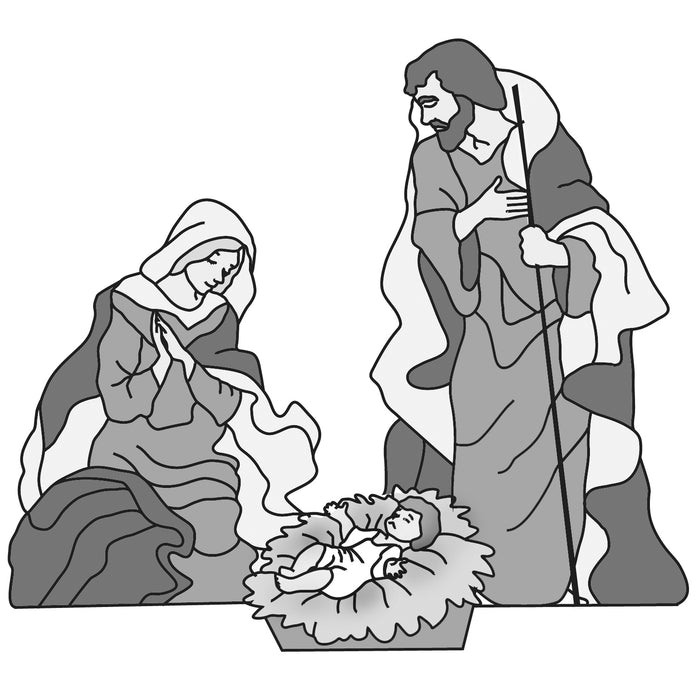 Nativity Figures Three