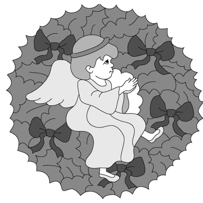 Angel wreath