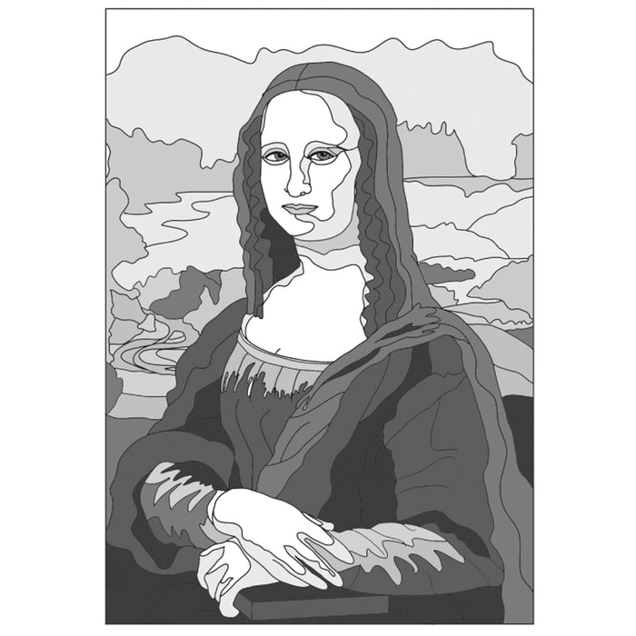 Mona Lisa Intarsia Oversized