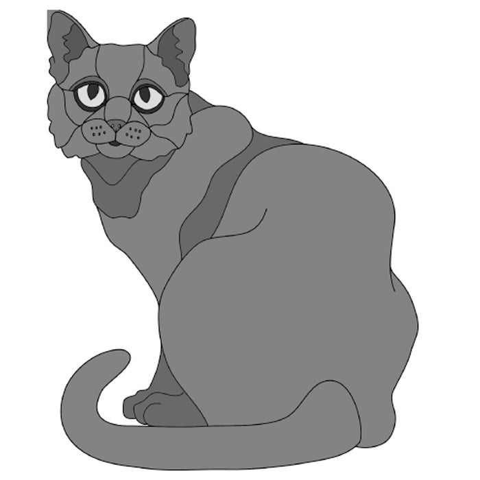 Cat Sitting #3 (New Revised)