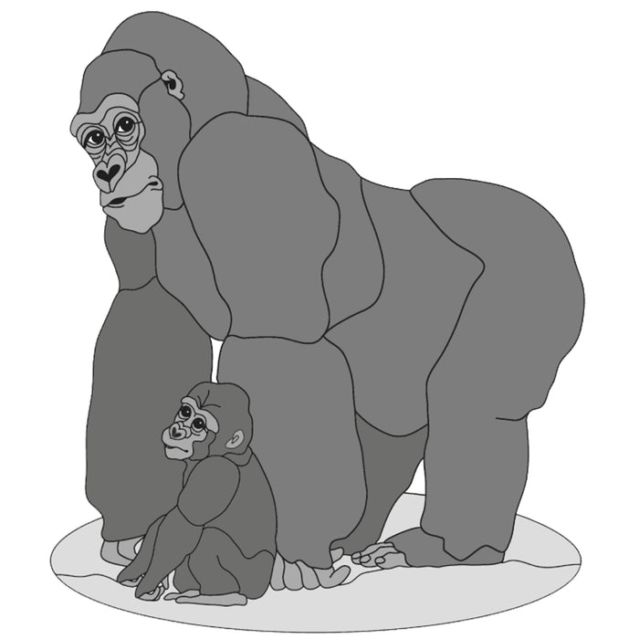 Gorilla & Baby