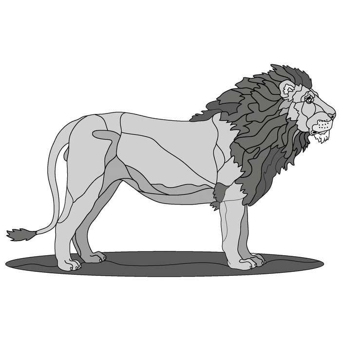 Standing Lion