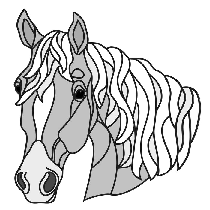 Palomino Horse Head