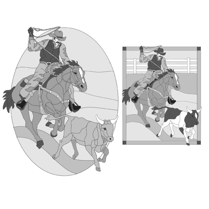 Calf Roper Cowboy