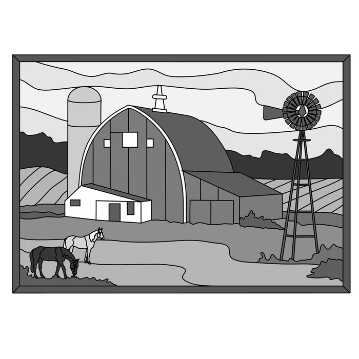 Horse Barn & Windmill