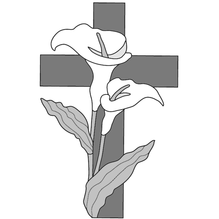 Calla Lily Cross