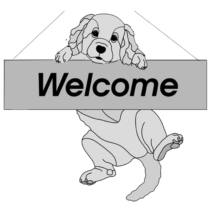 Puppy Sign Swinger