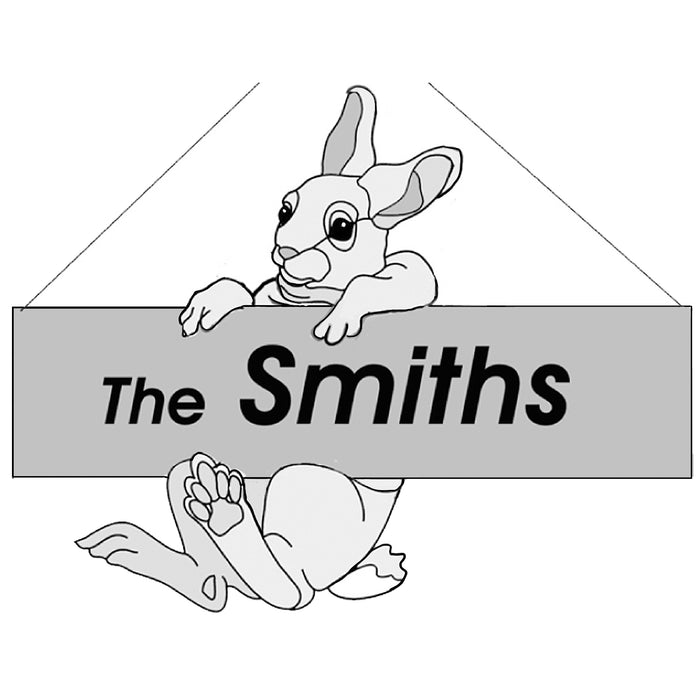 Rabbit Sign Swinger