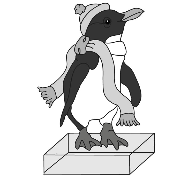 Penguin with Scarf