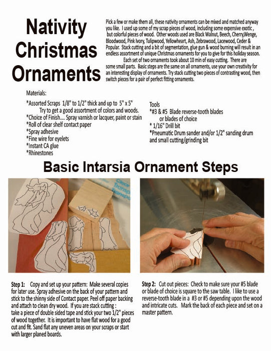 Three Wise Men Ornaments PDF Download