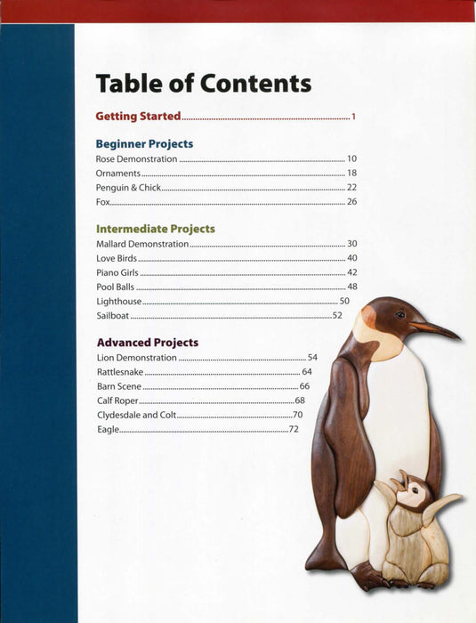 Intarsia Woodworking Projects EBook