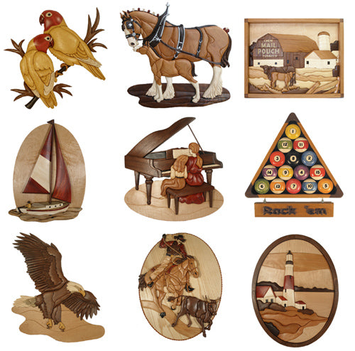 Intarsia Woodworking Projects EBook
